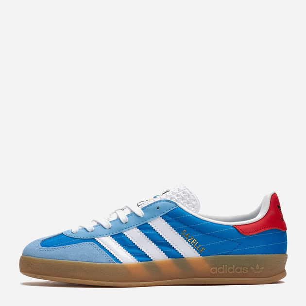 Sneakersy męskie do kostki adidas Gazelle Indoor IF9643 42 (8UK) 26.5 cm Niebieskie (4067888509526) - obraz 3