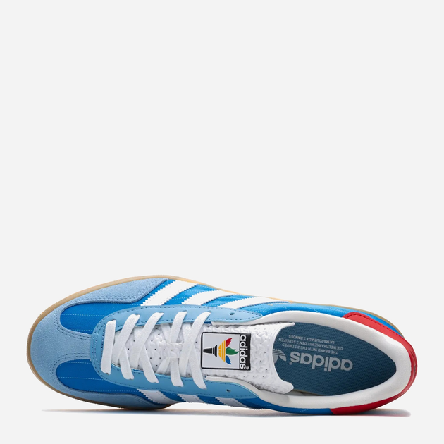 Sneakersy męskie do kostki adidas Gazelle Indoor IF9643 40.5 (7UK) 25.5 cm Niebieskie (4067888513196) - obraz 6
