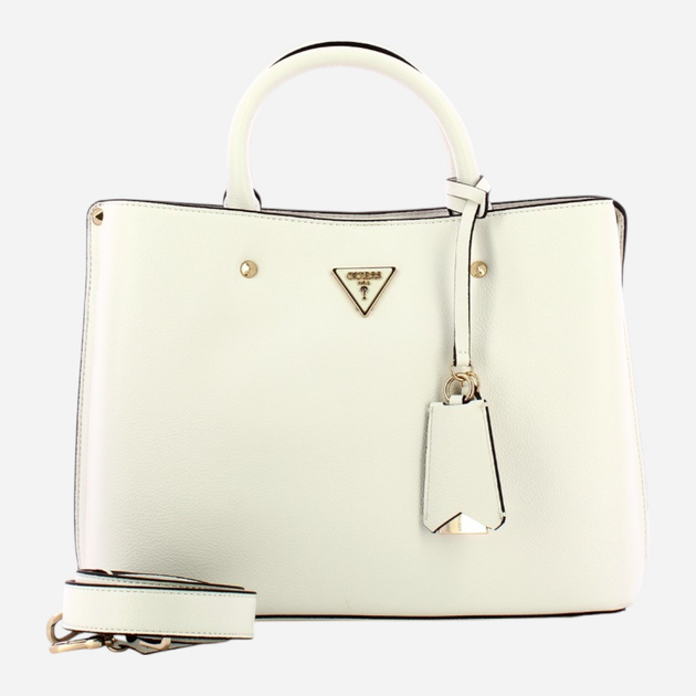 Сумка шопер жіноча Guess Meridian HWBG8778060-STO Біла (800070316713) - зображення 4