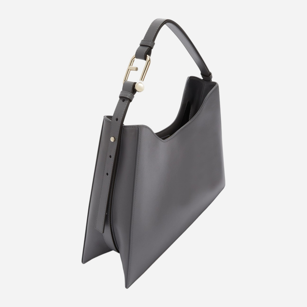 Сумка шопер жіноча з натуральної шкіри Furla Nuvola L WB01246BX20452269S1007 Сіра (800070331324) - зображення 4