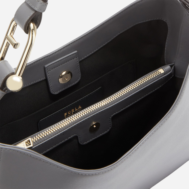 Сумка шопер жіноча з натуральної шкіри Furla Nuvola L WB01246BX20452269S1007 Сіра (800070331324) - зображення 5
