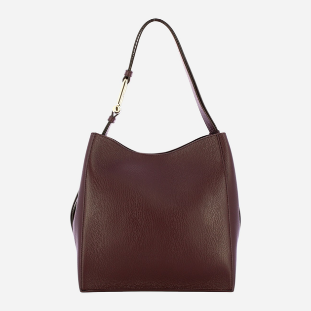 Torba shopper damska skórzana Furla Nuvola S WB01338HSF0002516S1007 Fioletowa (800070331316) - obraz 2