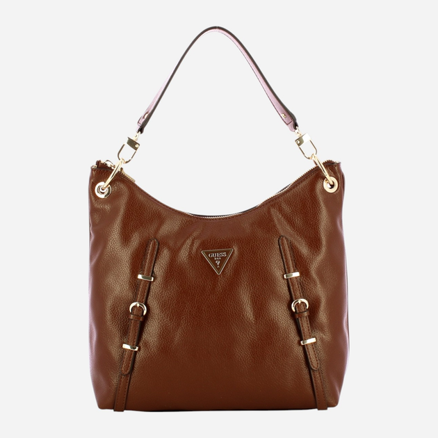 Torebka hobo damska Guess Levia HWBS8501030-CHO Brązowa (800070326029) - obraz 1