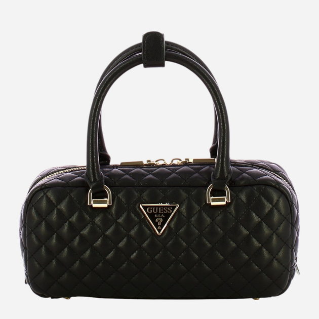 Torebka crossbody damska Guess Eco Rianee HWEQG954105-BLA Czarna (800070334872) - obraz 1