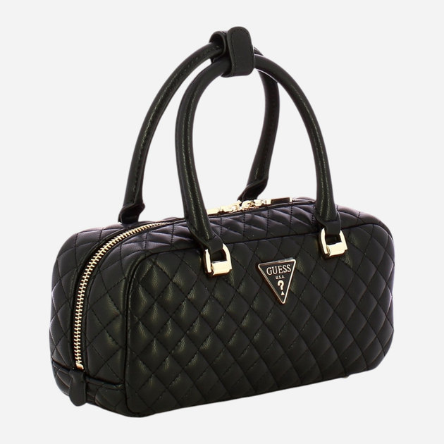 Torebka crossbody damska Guess Eco Rianee HWEQG954105-BLA Czarna (800070334872) - obraz 3