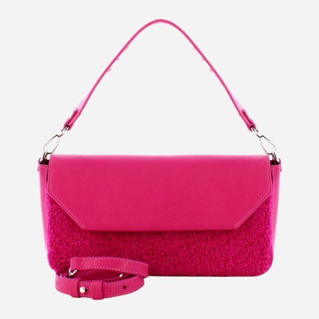 Torba damska IUNTOO 116001-FUXIA+TEDDY-FUXIA Różowa (800070310045) - obraz 4