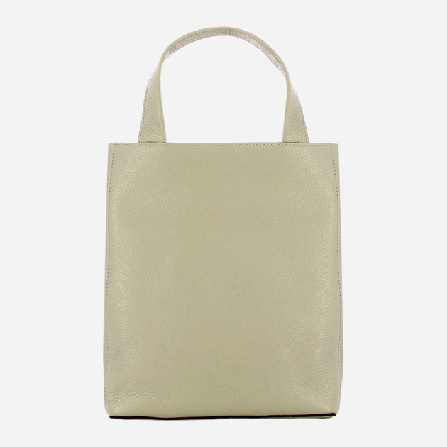 Torba shopper damska skórzana IUNTOO 168095-4721 Szara (800070318239) - obraz 2