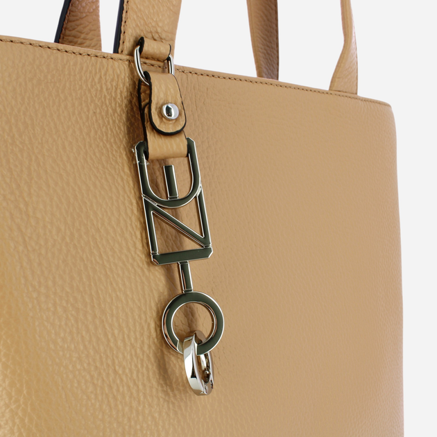 Torba shopper damska skórzana IUNTOO 168095-4720 Beżowa (800070318236) - obraz 6