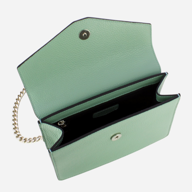 Torebka crossbody damska skórzana IUNTOO 168098-4723 Zielona (800070318253) - obraz 4