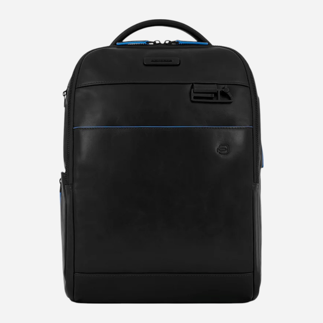Plecak męski skórzany 14.5L Piquadro CA6289B2V/N Czarny (800070326723) - obraz 1