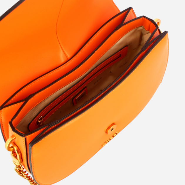 Сумка жіноча середня Guess Kuba HWVA9329200-TNG Помаранчева (800070326070) - зображення 5