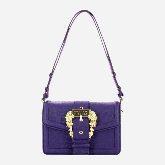 Torebka bagietka damska mała Versace Jeans 75VA4BF1ZS413308 Fioletowa (800070309999) - obraz 1