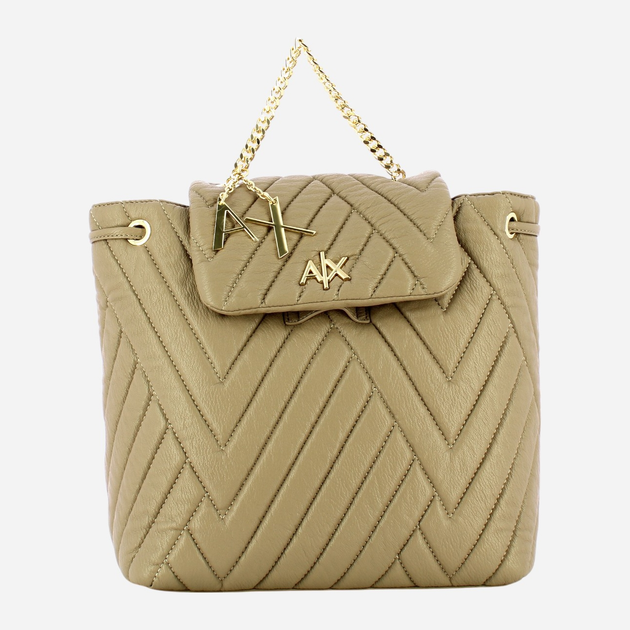 Рюкзак жіночий 9.2 л Armani Exchange 9429342F745-09752 Бежевий (800070309469) - зображення 1