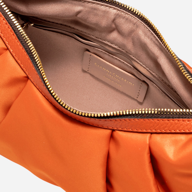 Torebka hobo damska Gianni Chiarini BS-8551/22AI-NYL-GRN Pomarańczowa (800070282511) - obraz 5