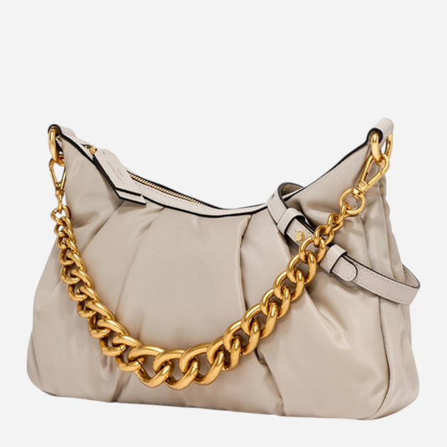 Torebka hobo damska Gianni Chiarini BS-8551/22AI-NYL-GRN Beżowa (800070303011) - obraz 3