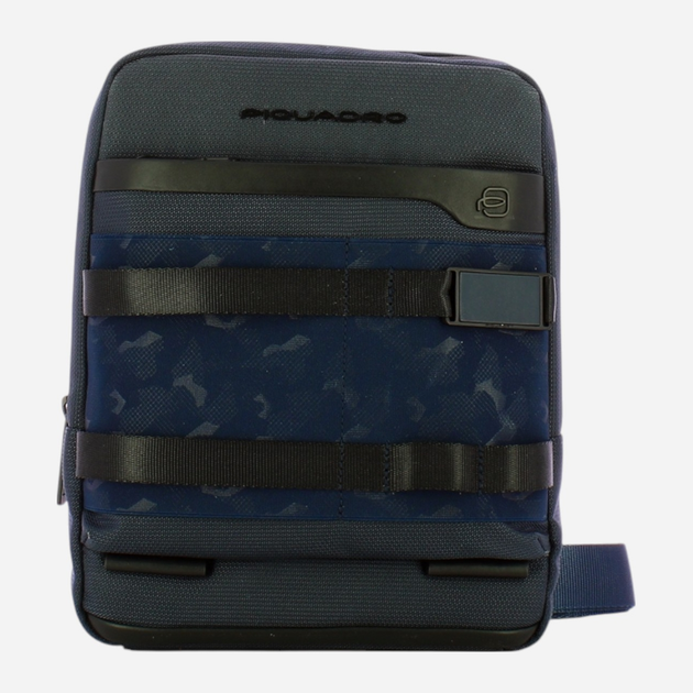 Сумка планшет чоловіча середня Piquadro CA1816FX/BLU Темно-синя (800070320631) - зображення 1