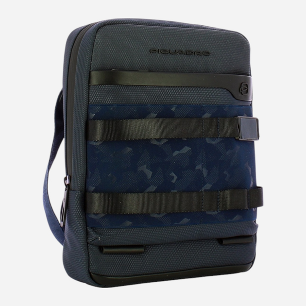 Сумка планшет чоловіча середня Piquadro CA1816FX/BLU Темно-синя (800070320631) - зображення 3
