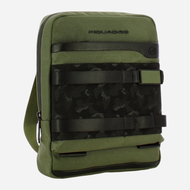 Сумка планшет чоловіча середня Piquadro CA1816FX/VE Зелена (800070320648) - зображення 3