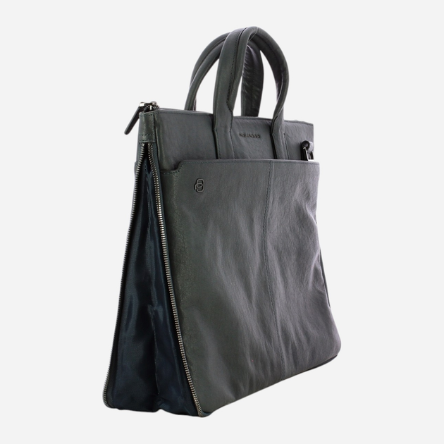Torba aktówka męska skórzana Piquadro CA4021B3/BLU4 Ciemnogranatowa (800070210299) - obraz 3