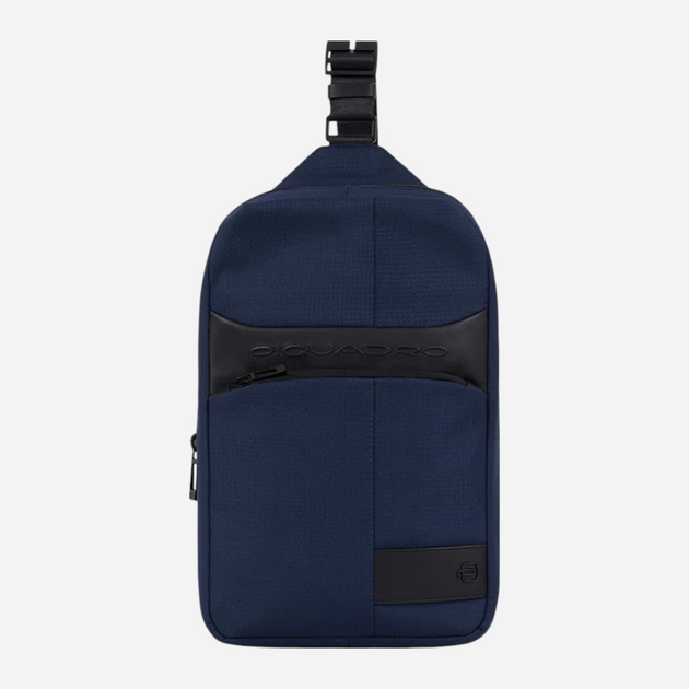 Сумка слінг чоловіча Piquadro CA5751W129/BLU Темно-синя (800070308114) - зображення 1
