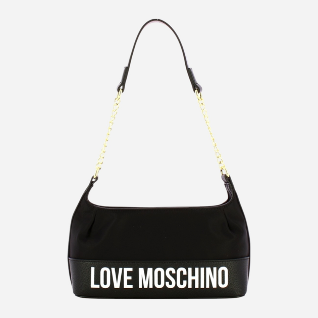 Сумка жіноча середня Love Moschino Borsa JC4254PP0IKE100A Чорна (800070318016) - зображення 1