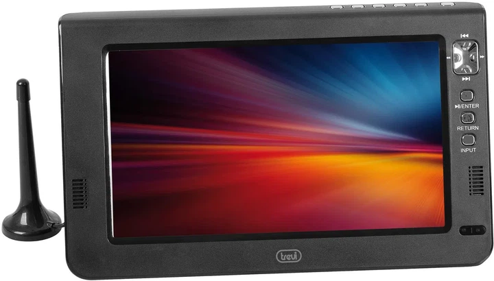 Телевізор 10.1" Trevi LTV 2010 S2 / HD / 60 Гц / LCD / Portable TV / T2 / Black Б/В - зображення 2