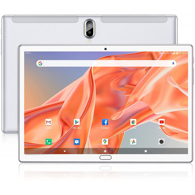 Планшет 10.1" Feonal К118 4/64Gb 4G LTE 2-SIM 8 ядер Android 13 6000 mAh Белый Б/В - Фото 1 Планшет 10.1" Feonal К118 4/64Gb 4G LTE 2-SIM 8 ядер Android 13 6000 mAh Белый Б/В - изображение 1