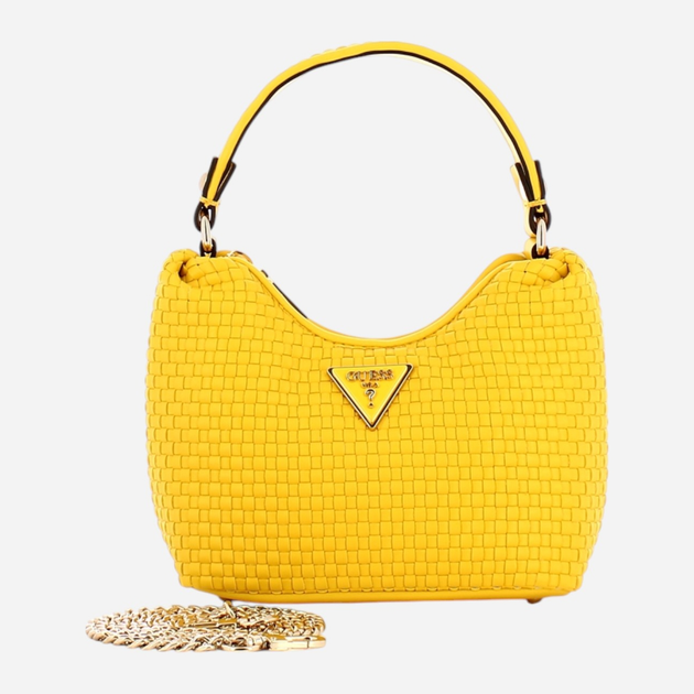 Torba damska mała Guess Etel HWWW9219730-YEL Żółta (800070316778) - obraz 4