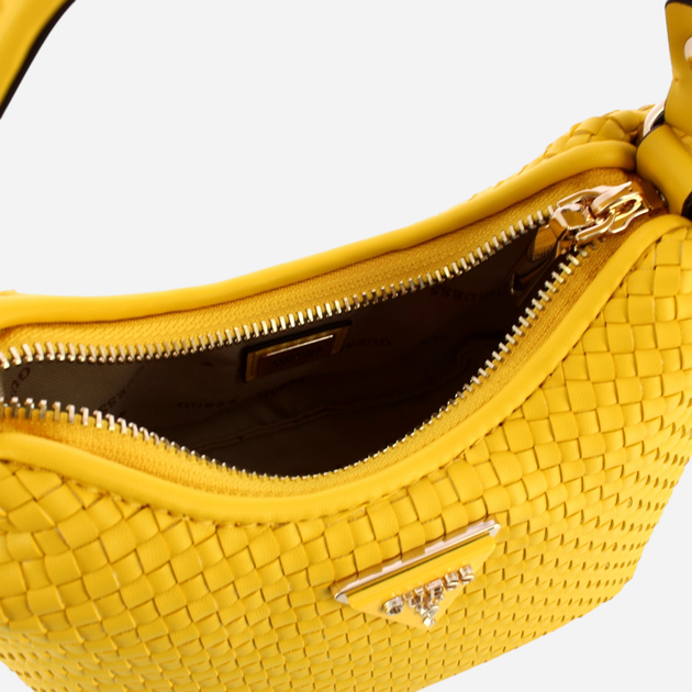 Torba damska mała Guess Etel HWWW9219730-YEL Żółta (800070316778) - obraz 5