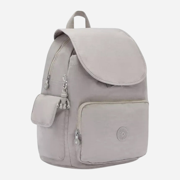 Plecak damski 21.4L Kipling City Pack KPK1214789L1001 Szary (800070256690) - obraz 3