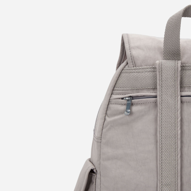 Plecak damski 21.4L Kipling City Pack KPK1214789L1001 Szary (800070256690) - obraz 5