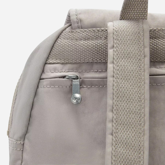 Plecak damski 21.4L Kipling City Pack KPK1214789L1001 Szary (800070256690) - obraz 6