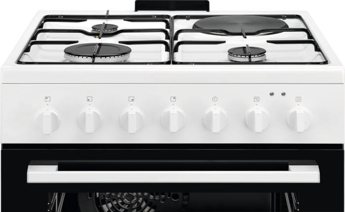 Плита комбинированная Electrolux LKM624022W - изображение 2