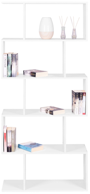 Regał ModernHome by Multistore 5 półek biały (CH230817-WT) - obraz 4