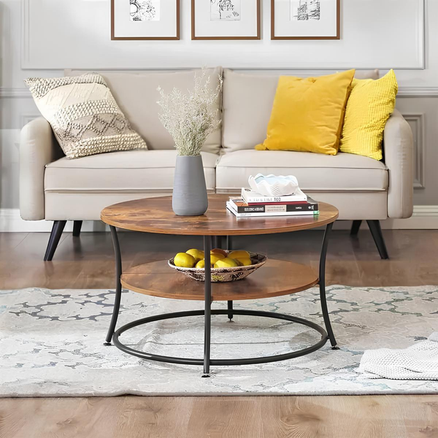 Журнальний столик ModernHome by Multistore круглий (PJJST0302) - зображення 6