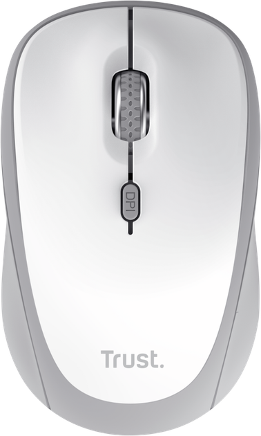 Мышь Trust Yvi+ Compact Multi Wireless White (TR25454) - изображение 1