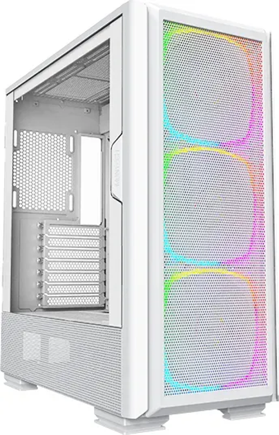 Корпус Full-Tower без БЖ Montech Sky Two GX White (E-ATX, 3x140мм, Radiator 360мм front/top) - зображення 1