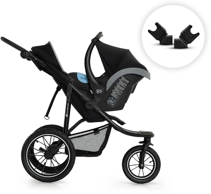 Прогулянкова коляска KinderKraft Helsi 2 Black (KSHELS02BLK0000) (5902533926046) - зображення 10