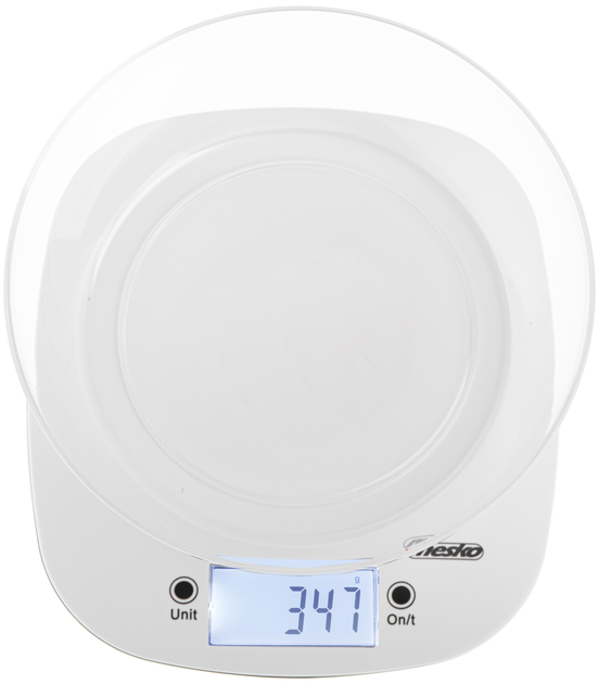 Waga kuchenna Mesko MS 3179 Biała (5905575903525) - obraz 3