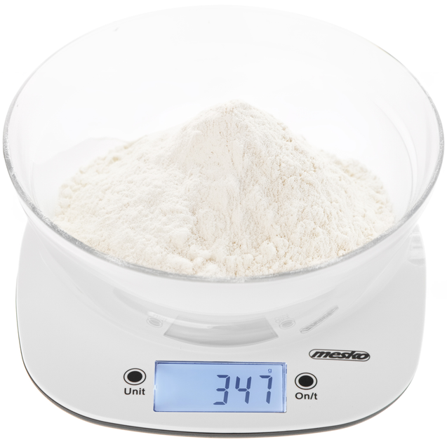 Waga kuchenna Mesko MS 3179 Biała (5905575903525) - obraz 6