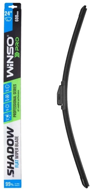 Бескаркасный стеклоочиститель Winso PRO SHADOW 24/600 (117600) - Фото 1 Бескаркасный стеклоочиститель Winso PRO SHADOW 24/600 (117600) - изображение 1