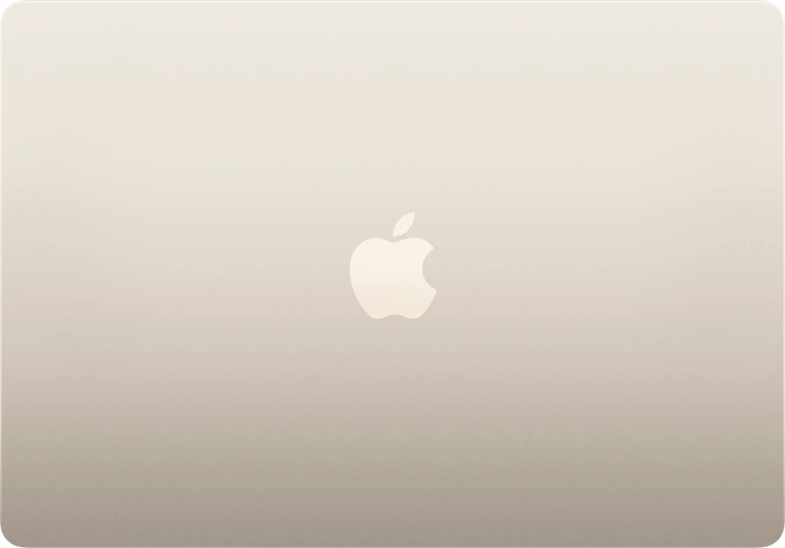 Laptop Apple MacBook Air 15.3" M3 16/512GB 2024 (MXD33ZE/A) Starlight - obraz 4