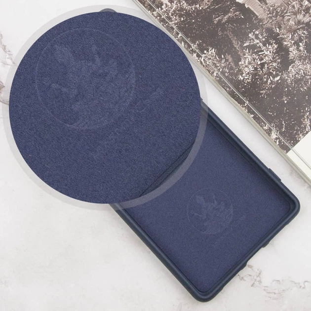 Чохол панель силіконовий Premium Silicone Case Full Camera with logo для Google Pixel 9a Синій / Midnight blue - зображення 2