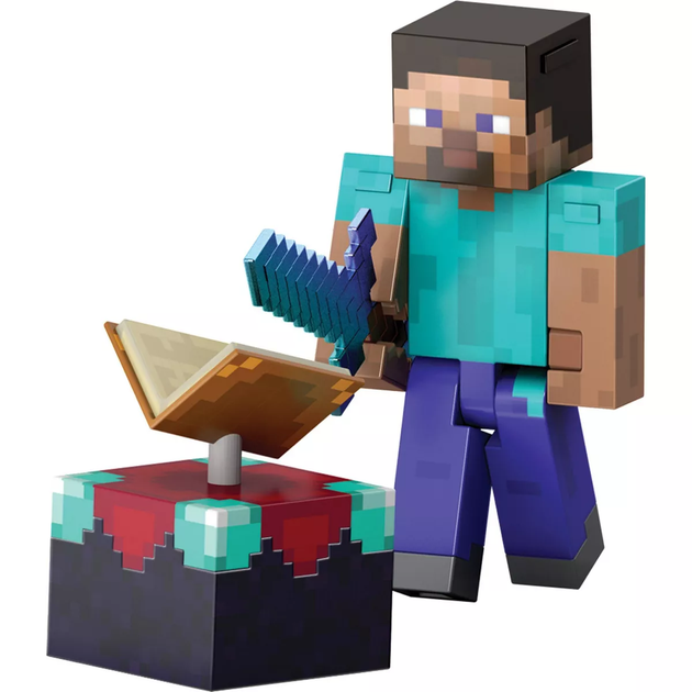 Figurka Mattel Minecraft Diamond Level Steve HXM84 15 cm (0194735234486) - obraz 3