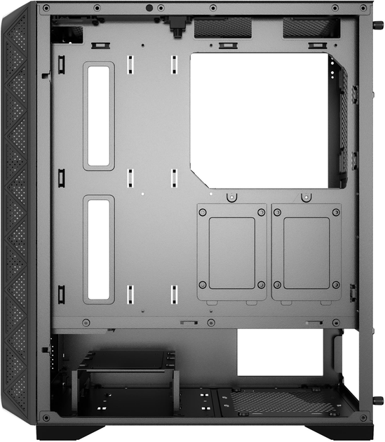 Obudowa Gembird Fornax M200 Black (CCC-FC-M200) - obraz 2