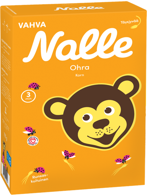 Упаковка Ячмінні цільнозернові пластівці NALLE 700 г х 10 шт - зображення 1