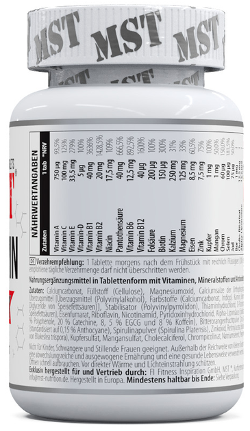 MST Вiтамінно – Мінеральний Комплекс Vitamin Kick - 60 таб (4260641162451) - зображення 2