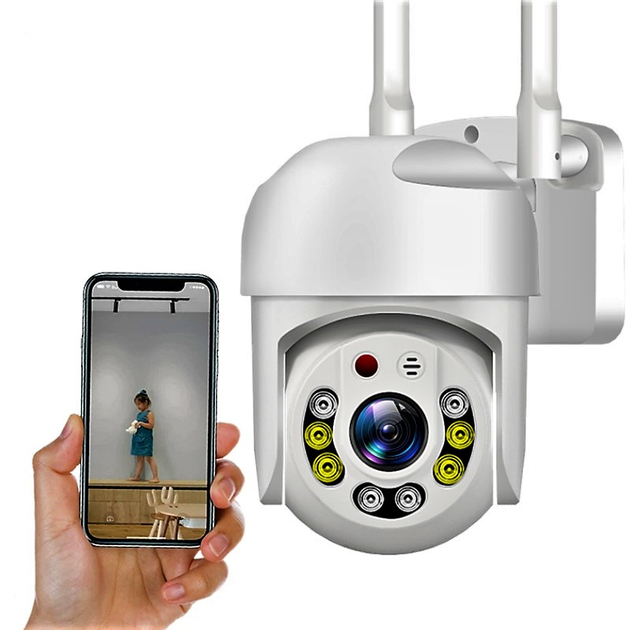 Вулична IP WIFI 2Mp IP66 камера відеоспостереження з віддаленим доступом YH-Q03S (YCC 365 APP) - зображення 2