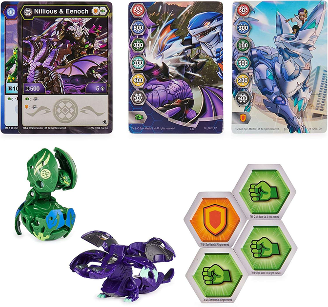 Набір колекційний Bakugan Baku-Tin Gargonoid x Webam 6066256 (0778988448724) - зображення 3