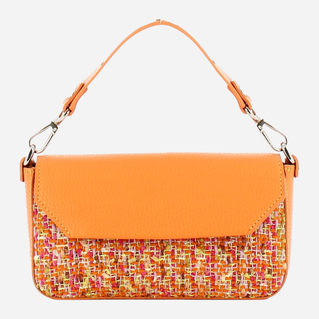 Torebka crossbody damska mała IUNTOO 106003-ALBICOCCA Pomarańczowa (800070318306) - obraz 1